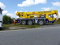 Bild: Bergung in der Auffahrt