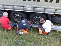 Bild: Bergung in der Auffahrt
