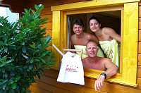 Bild: Sommer, Sauna, Grillen