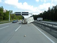 Bild: Unfall auf der Autobahn