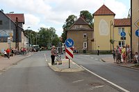 Bild: Demo &uuml;ber Bundesstra&szlig;e 4 in Greu&szlig;en gezogen