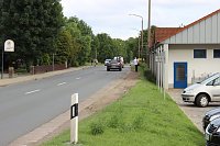 Bild: Demo &uuml;ber Bundesstra&szlig;e 4 in Greu&szlig;en gezogen
