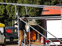Bild: Vorbereitungen zum 20. Altstadtfest in Nordhausen
