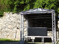 Bild: Vorbereitungen zum 20. Altstadtfest in Nordhausen