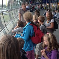 Bild: Zum Flughafen und zur&uuml;ck