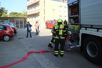 Bild: &Uuml;bungseinsatz auf dem Petersberg