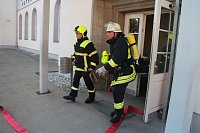 Bild: &Uuml;bungseinsatz auf dem Petersberg