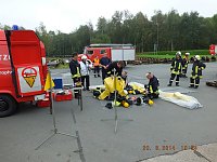 Bild: Katastrophenschutz &uuml;bte den Ernstfall