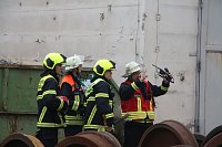 Bild: Katastrophenschutz &uuml;bte den Ernstfall