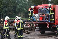 Bild: Katastrophenschutz &uuml;bte den Ernstfall