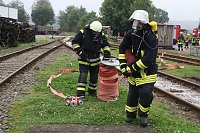 Bild: Katastrophenschutz &uuml;bte den Ernstfall