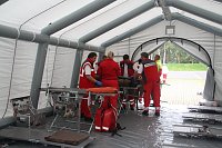 Bild: Katastrophenschutz &uuml;bte den Ernstfall
