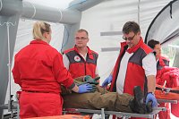 Bild: Katastrophenschutz &uuml;bte den Ernstfall