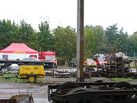 Bild: Katastrophenschutz &uuml;bte den Ernstfall