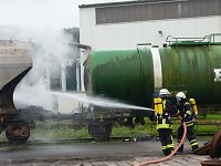 Bild: Katastrophenschutz &uuml;bte den Ernstfall
