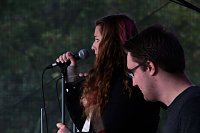 Bild: Musik und Artistik auf dem Theaterplatz