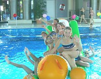 Bild: Knax-Party im Badehaus