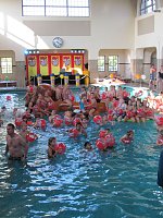 Bild: Knax-Party im Badehaus
