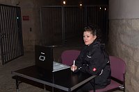 Bild: Auf der Burg ging die "Post" ab