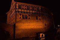 Bild: Auf der Burg ging die "Post" ab