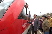 Bild: Taufe am Ellricher Bahnhof