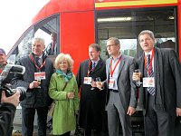 Bild: Taufe am Ellricher Bahnhof