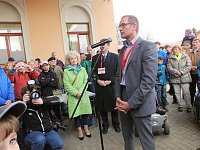 Bild: Taufe am Ellricher Bahnhof