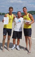 Bild: Tim Peter, SVC Nordhausen, 2. Platz DM Beach-Volleyball