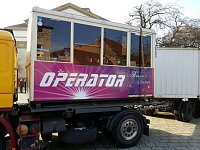 Bild: Weihnachtsmarkt wird aufgebaut