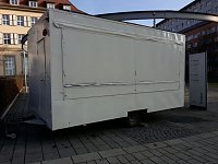 Bild: Weihnachtsmarkt wird aufgebaut