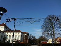 Bild: Weihnachtsmarkt wird aufgebaut