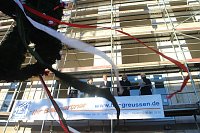Bild: Richtfest in der Nordh&auml;user Semmelwei&szlig;stra&szlig;e