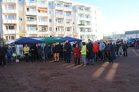 Bild: Richtfest in der Nordh&auml;user Semmelwei&szlig;stra&szlig;e
