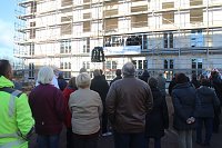 Bild: Richtfest in der Nordh&auml;user Semmelwei&szlig;stra&szlig;e