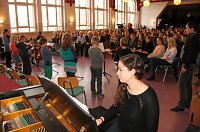 Bild: Besondere Atmosph&auml;re in der Aula des Herder-Gymnasiums