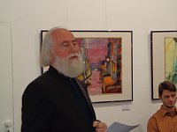 Bild: Vernissage zur Ausstellung von J&uuml;rgen Rennebach in der Kreissparkasse Nordhausen war gut besucht