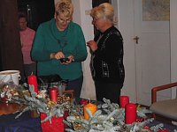 Bild: Weihnachtsbasteln mit den "Flinken Nadeln" in Ilfeld