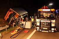 Feuerwehr im Einsatz auf der A 38 Bild: Feuerwehr im Einsatz auf der A 38