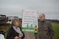 Bild: Protest gegen Probebohrungen