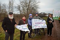 Bild: Protest gegen Probebohrungen