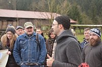 Bild: Protest gegen Probebohrungen