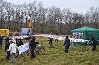 Bild: Protest gegen Probebohrungen