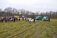 Bild: Protest gegen Probebohrungen