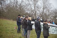 Bild: Protest gegen Probebohrungen