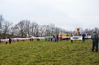 Bild: Protest gegen Probebohrungen