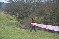 Bild: Protest gegen Probebohrungen