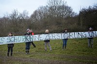 Bild: Protest gegen Probebohrungen