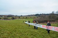 Bild: Protest gegen Probebohrungen