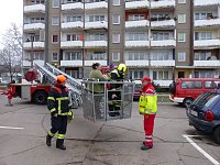 Bild: Kellerbrand in der Halleschen Stra&szlig;e