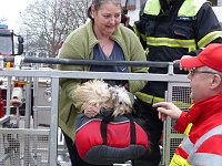 Bild: Kellerbrand in der Halleschen Stra&szlig;e